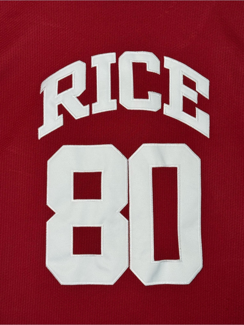 VTG Starter NFL San Francisco 49ers Jerry Rice #80 Baseball Style Jersey Mens 2X - Picture 11 of 15
